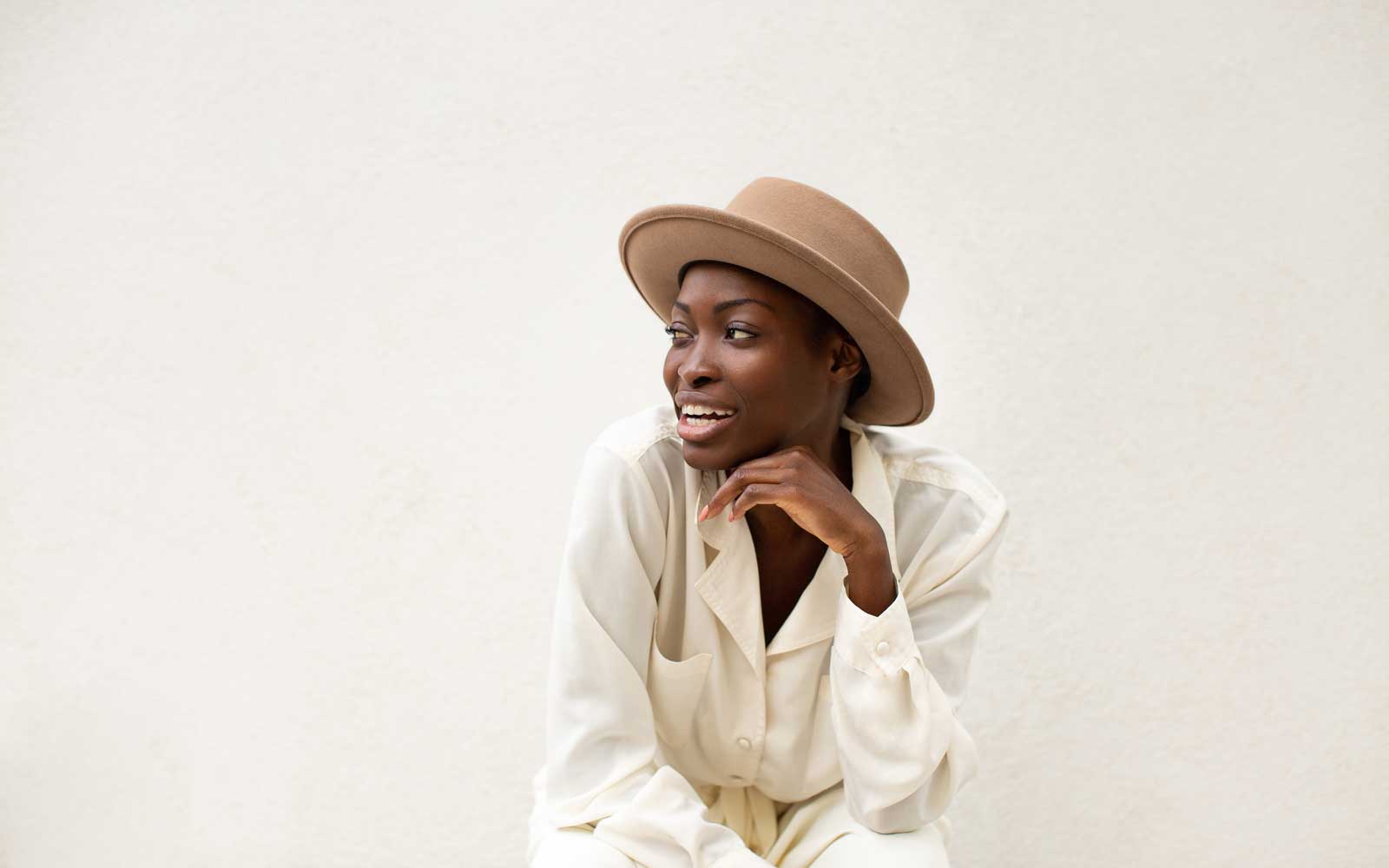 The Noble - Wool Felt Wide Brim Hat for Men and Women 
